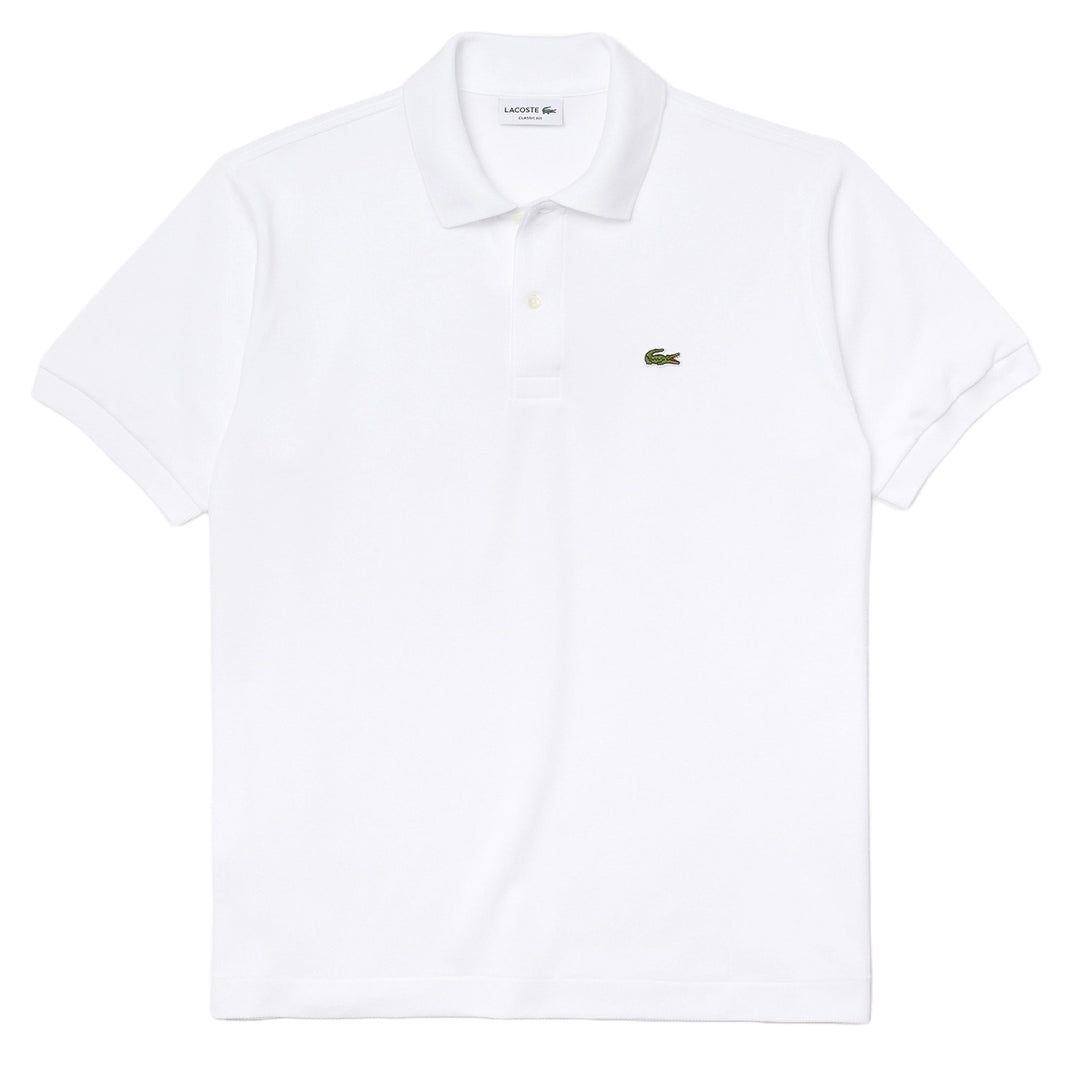 Lacoste Original L.12.12 Petit Piqué Cotton Polo Shirt White Lacoste