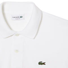 Lacoste Original L.12.12 Petit Piqué Cotton Polo Shirt White Lacoste