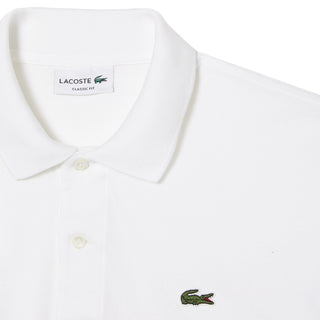 Lacoste Original L.12.12 Petit Piqué Cotton Polo Shirt White Lacoste