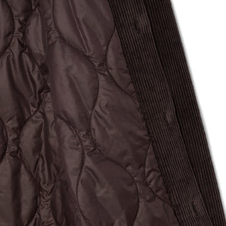 Lacoste Oversized Corduroy Overshirt Brown - Parasol Store