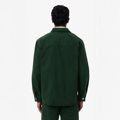 Lacoste Oversized Denim Overshirt Green