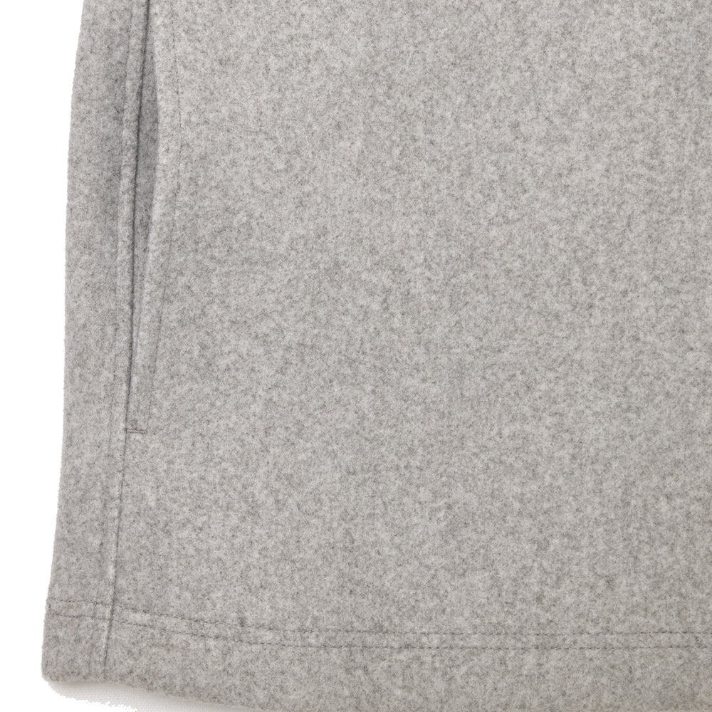 Lacoste Oversized Flannel Overshirt Grey Chine - Parasol Store