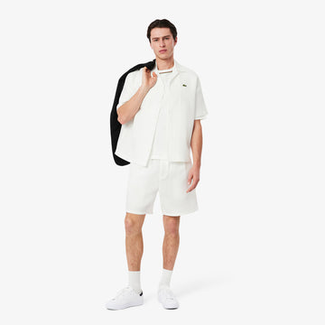 Lacoste Powercourt Leather Trainer White / Black - Parasol Store