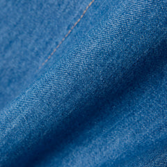 Lacoste Reg Fit Lightweight Denim Shirt Blue
