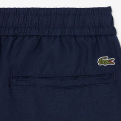 Lacoste Regular Fit Linen Chino Pants Midnight Blue