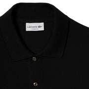 ​Lacoste Original S/S L.12.12 Petit Piqué Cotton Polo Shirt Black
