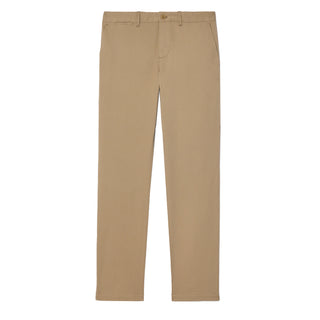 Lacoste Slim Fit Stretch Cotton Chino Pants Beige - Parasol Store