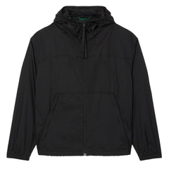Lacoste Water-Repellent Packable Nylon Jacket Black - Parasol Store