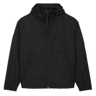 Lacoste Water-Repellent Packable Nylon Jacket Black - Parasol Store