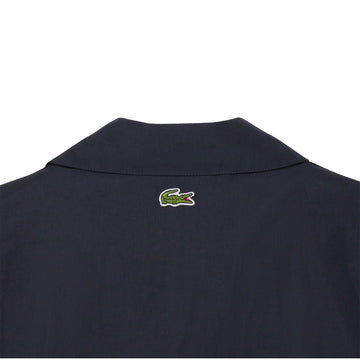 Lacoste Water-Repellent Textured Taffeta Jacket Blackbird