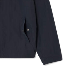 Lacoste Water-Repellent Textured Taffeta Jacket Blackbird