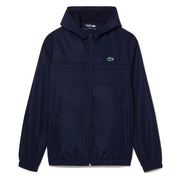 Lacoste Zipped Sport Training Jacket Navy Blue - Parasol Store