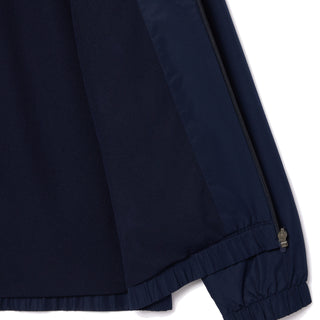 Lacoste Zipped Sport Training Jacket Navy Blue - Parasol Store