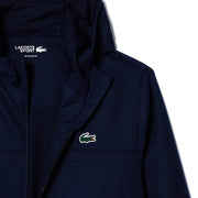 Lacoste Zipped Sport Training Jacket Navy Blue - Parasol Store