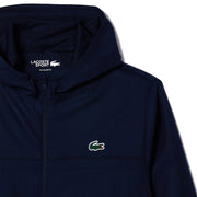 Lacoste Zipped Sport Training Jacket Navy Blue - Parasol Store