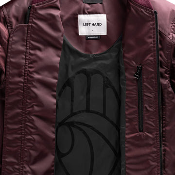 Left Hand Brembo MA Bomber Plum