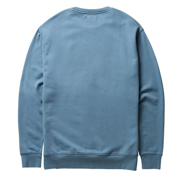 Left Hand Core Crew Sweat Mid Blue - Parasol Store
