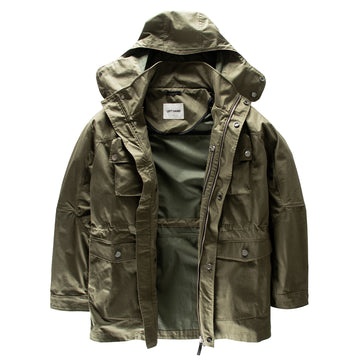 Left Hand Figna Field Jacket Olive - Parasol Store