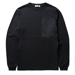 Left Hand L/S Pocket Tee Black - Parasol Store
