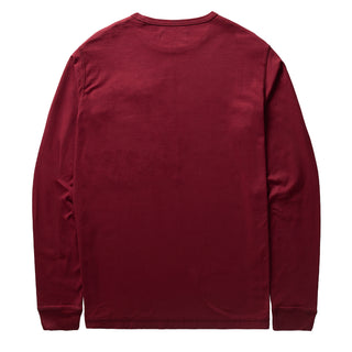 Left Hand L/S Pocket Tee Burgundy - Parasol Store