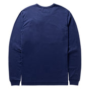 Left Hand L/S Patch Pocket Tee Navy - Parasol Store