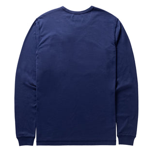 Left Hand L/S Patch Pocket Tee Navy - Parasol Store