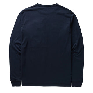 Left Hand L/S Pocket Tee Navy - Parasol Store