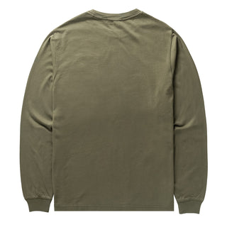 Left Hand L/S Pocket Tee Olive - Parasol Store