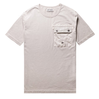 Left Hand Patch Pocket Tee Khaki - Parasol Store