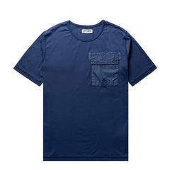 Left Hand Patch Pocket Tee Navy