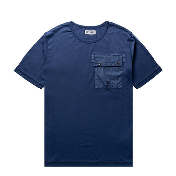 Left Hand Patch Pocket Tee Navy