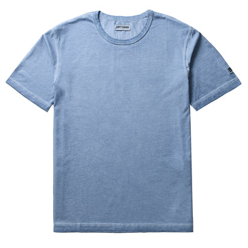 Left Hand Patch Tee Light Blue - Parasol Store