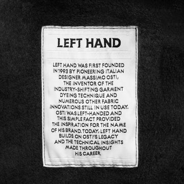 Left Hand Portofino Core Sweat Caviar