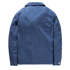 Left Hand Sesia Overshirt Navy - Parasol Store
