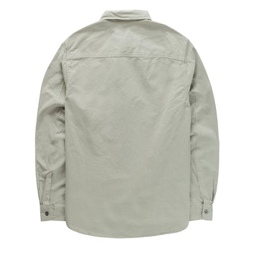 Left Hand Zip Pocket Shirt Stone - Parasol Store