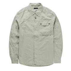 Left Hand Button Pocket Shirt Stone - Parasol Store