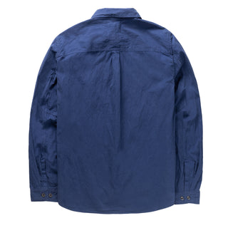 Left Hand Twin Pocket Shirt Navy - Parasol Store