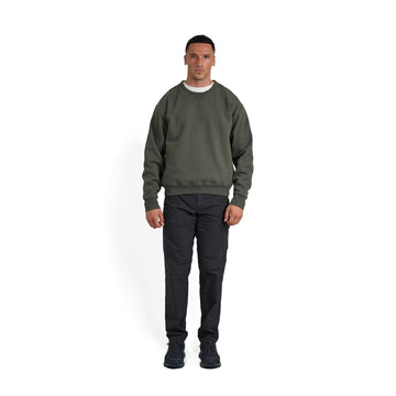 Left Hand x JLH Erosion Study Crew Sweatshirt Grape Leaf