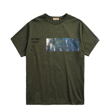 Left Hand x JLH Erosion Study  T-Shirt Grape Leaf