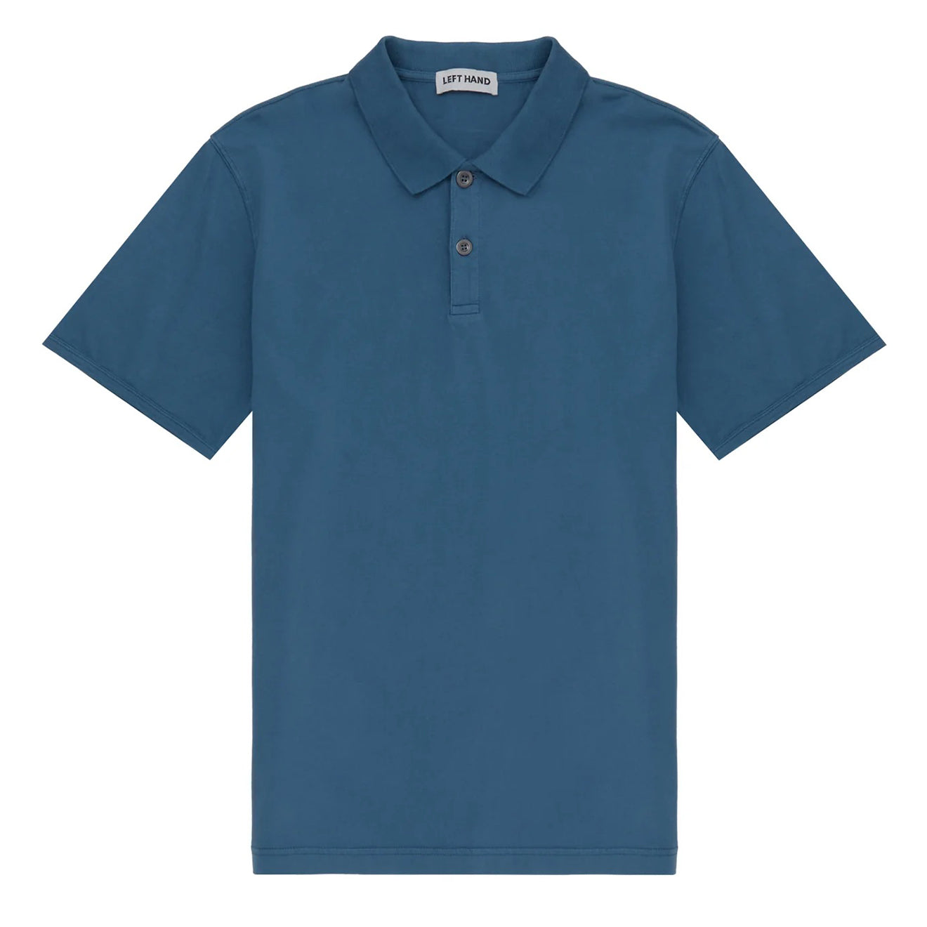 ​Left Hand Polo Shirt Mid Blue