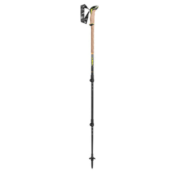 Leki Poles Sherpa Dark Anthracite / Copper / Neon Yellow - Parasol Store