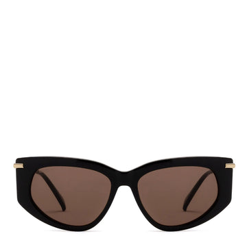 MaxMara Beth MM0100 50E 54 Sunglasses Brown - Parasol Store