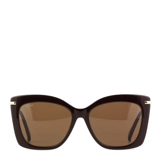 MaxMara Beth MM0100 50E 54 Sunglasses Brown - Parasol Store