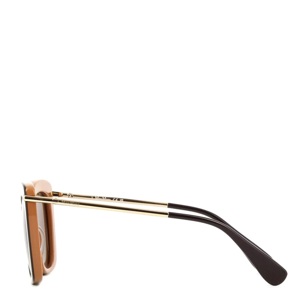MaxMara Beth MM0100 50E 54 Sunglasses Brown - Parasol Store