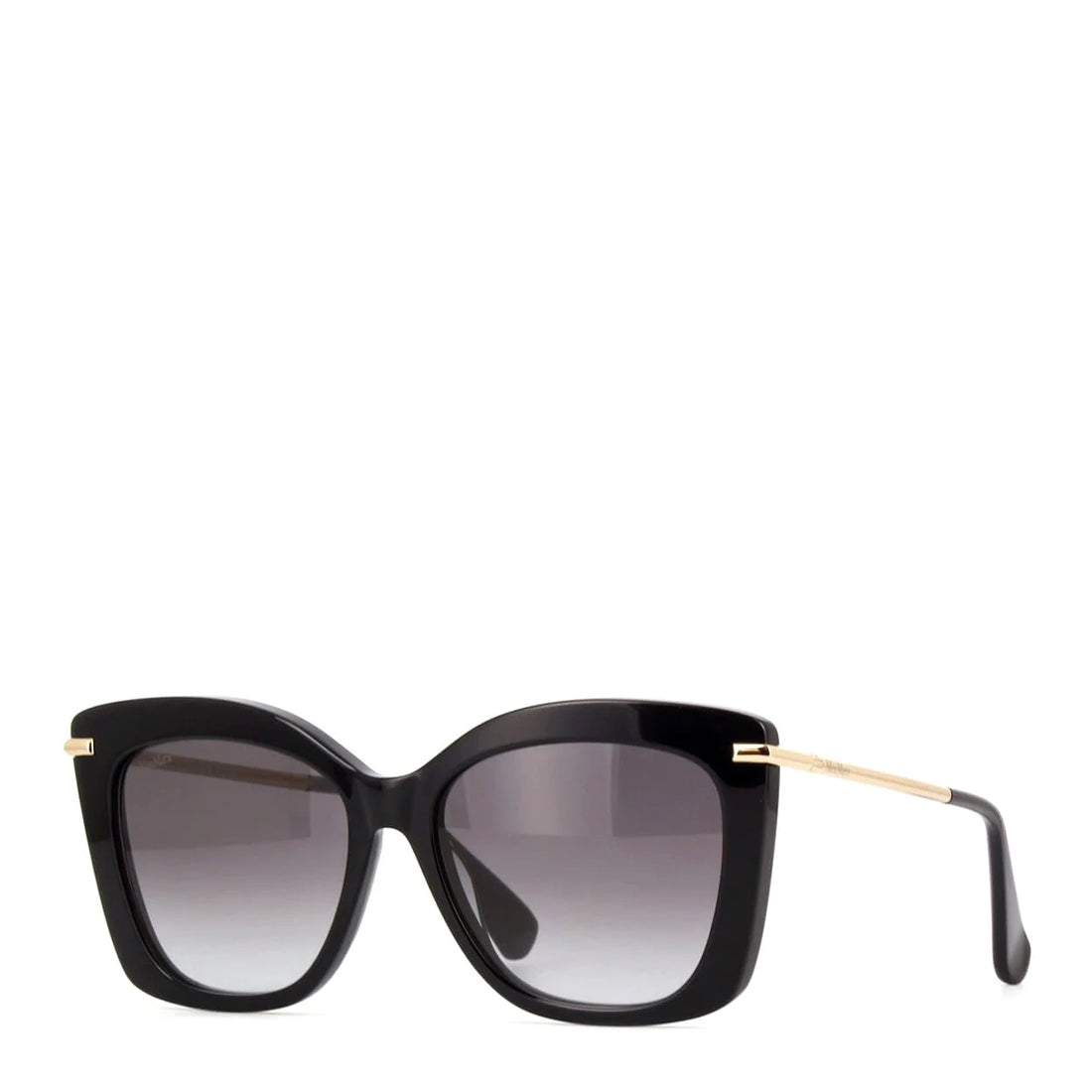 MaxMara Beth MM0101 01B 55 Sunglasses Black - Parasol Store