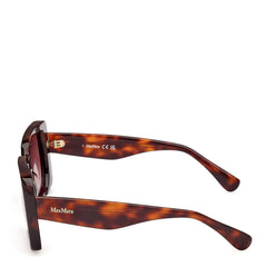 MaxMara Glimpse3 MM0091 52F 53 Sunglasses Dark Havana - Parasol Store