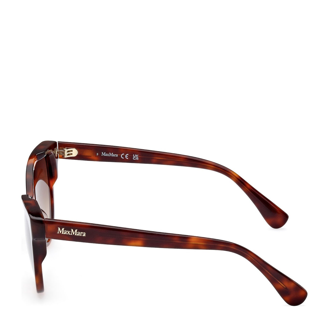 MaxMara Logo 13 MM0058 52F 57 Sunglasses Dark Havana Tortoiseshell - Parasol Store