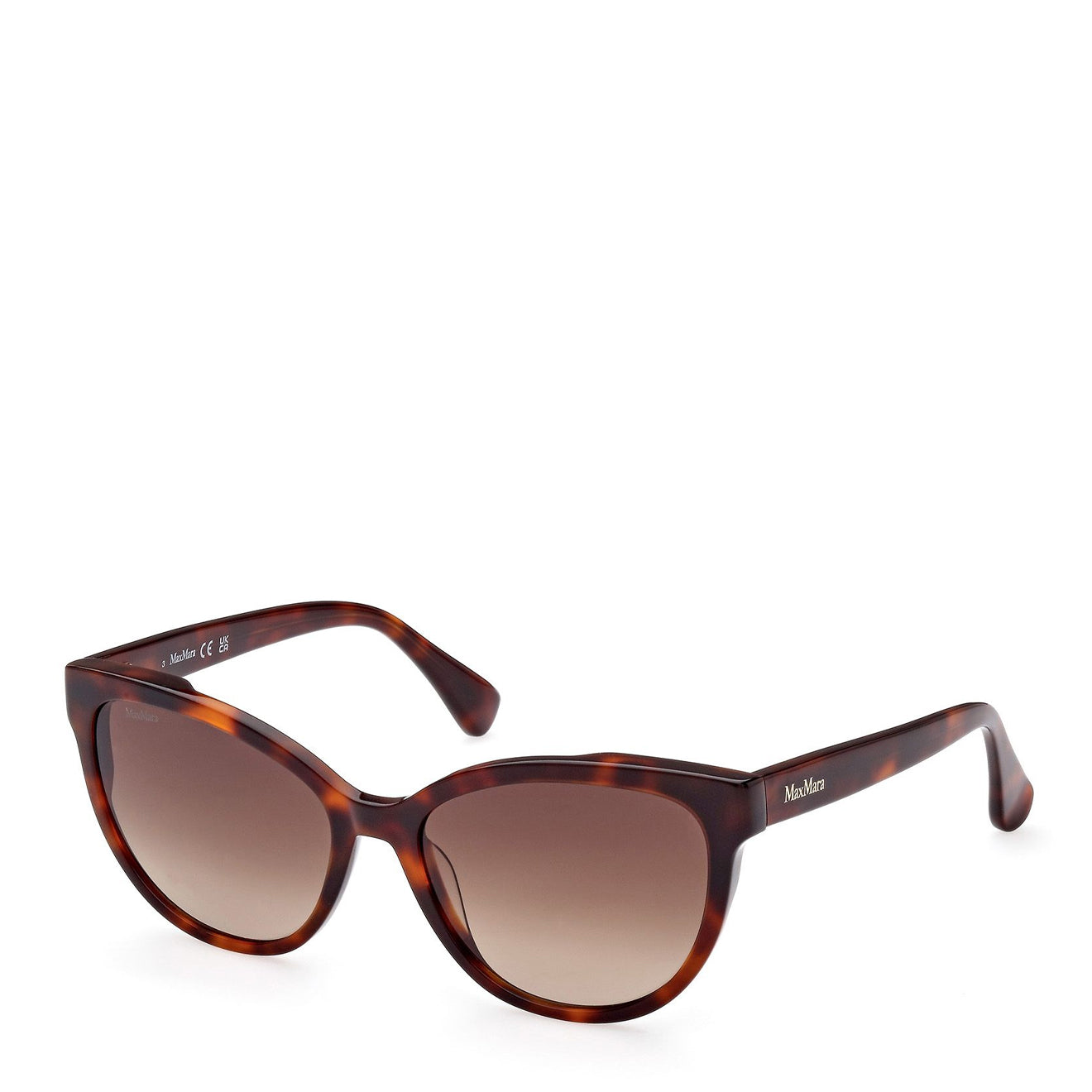 MaxMara Logo 13 MM0058 52F 57 Sunglasses Dark Havana Tortoiseshell - Parasol Store