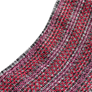 Damson Madder Layla Godet Midi Skirt Black & White Gingham