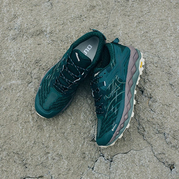 Mizuno Wave Mujin LS GTX Pine Grove / Ultimate Gray / Bistro Green - Parasol Store